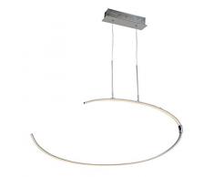 WOFI 6024.01.01.0000 Suspension, MÃ©tal, 27 W, Chrome, 80 x 150 cm