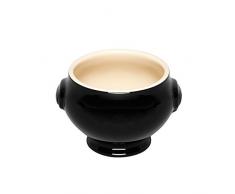Le Creuset 91016411140100 Bol à Soupe Céramique Noir Ebène 0,6 L 11 cm