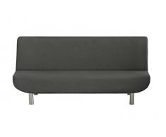Eysa Ulises élastique clic clac Housse de canapé 3 Places Couleur 06-Gris, Polyester Coton, 37x5x29 cm