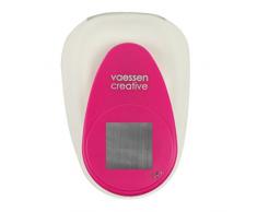 Vaessen Creative Perforatrice de Papier, Taille L, Carré, Pour Projets DIY, Scrapbooking, Création de Cartes et Plus