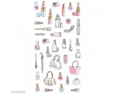 Artemio 11004583 Set de 37 Autocollants, Plastique, Multicolore, 7,5 x 0,3 x 18 cm