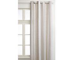 Linder 0513 /BF/375FR Rideau Baya Blanc Ficelle Oeillets 145 x 265 cm