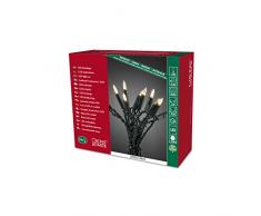 Konstsmide 6306-120 One String Mini Guirlande dEclairage IntÃ©rieur 200 LEDs 230 V Blanc Chaud CÃ¢ble Vert