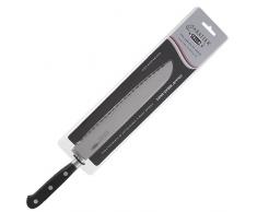 Stellar ij14Â 20Â cm Couteau Ã Pain Sabatier, Acier Inoxydable, Noir/Argent, 41.9Â x 8,5Â x 2.2Â cm