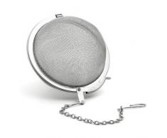 Weis 14407 Boule à Thé, Acier Inoxydable, Argent, 13 x 7,5 x 7,5 cm