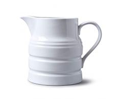 WM Bartleet & Sons, Porcelaine traditionnel Pot à lait, blanc, 2.5 pints