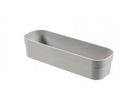 CURVER | Casier Infinity M - 23 x 8cm, Gris, Crates, 23x7,7x5,1 cm