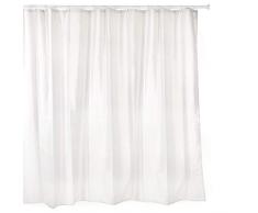 Tatay 5520201 - Rideau de Douche en Polyester Blanc 220 x 200 cm