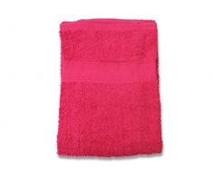 Soleil dOcre 441045 Drap de Bain Coton Rose/Framboise 70 x 130 cm