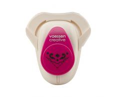 Vaessen Creative Perforatrice de Papier, Tulipe, Coins Décoratifs, Pour Projets DIY, Scrapbooking, Création de Cartes et Plus