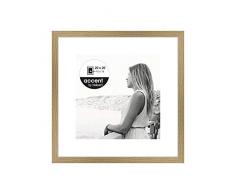 Nielsen Design Cadre Photo en Bois Couleur chêne 20 x 20 cm