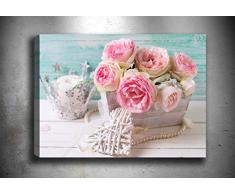 Bonamaison Peinture sur toile, multicolore, 30 x 40 cm - ConÃ§u et fabriquÃ© en Turquie