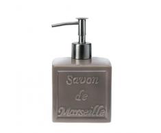 Spirella 40.06577 SDM Distributeur de Savon Liquide Marron 9 x 9 x 15 cm
