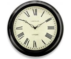 Roger Lascelles Horloge Style Gare Noir Taille L