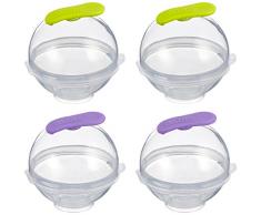 Ibili 870500 Moules pour Boules de Glace Lot de 4 Pièces