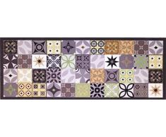 Partie Deco-Style Tapis, Polyamide, Antra/Vert, Unique