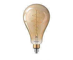 Philips ampoule LED Giant Standard Vintage Filament Ballerina E27 65W Equivalent 40W Claire AmbrÃ©e Blanc chaud Compatible Variateur