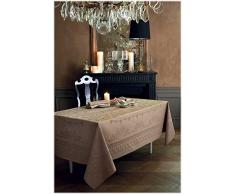 Garnier-Thiebaut ELOISE Nappe Antitache, Coton, Macaron, 174 x 364 cm