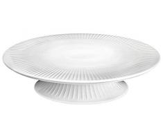 Kähler 692274 Hammershoi Plat à gâteau en porcelaine