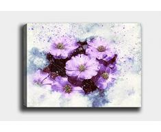 Bonamaison Peinture sur toile, multicolore, 40 x 60 cm - Conçu et fabriqué en Turquie