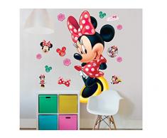 Walltastic Grand autocollant personnage Disney Minnie Mouse 44265 - 1.21m de haut