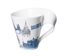Villeroy & Boch Cities of the World Tasse à café Istanbul, 300 ml, Porcelaine Premium, Blanc/Multicolore