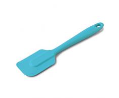 Zeal Silicone Anti-Rayures antiadhésif Spatule, Silicone, Bleu Eau, 26 cm