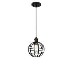 Westinghouse 6105040 Suspension cage ronde E27 Acier Noir mat