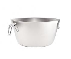 Zilverstad 8701050 Vasque à Champagne Double Paroi Acier Inoxydable