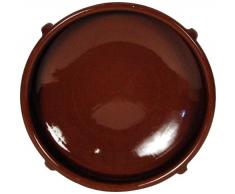 Amazing Cookware Plat Rond en Terre Cuite Marron 36Â cm