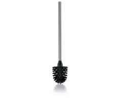 Kela 20147 balai brosse WC La Brosse, acier inoxydable mat, brosse noire