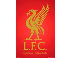 1art1Â® 63256 Football Poster Liverpool FC Blason 2013 91 x 61 cm