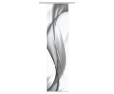 Home Fashion 87603-703 Redfield Panneau Japonais Polyester Gris 245 x 60 cm