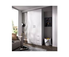 ARMOIRE MOLLY 2 PORTES 2 TIROIRS
