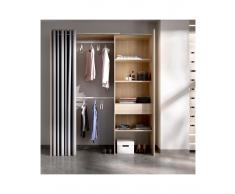 DRESSING AVEC RIDEAU ET TIROIR ISTAR