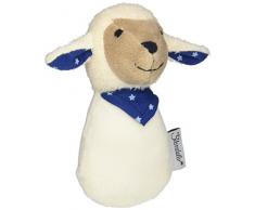 Sterntaler Jouet hochet clochette Stanley, Âge: 0-36 Mois, Taille: 12 cm, Couleur: Blanc
