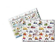 Lalalu doux Premium Tapis de jeu, grande, petite Ville