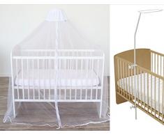 DOMIVA 5000965 Ciel de Lit Moustiquaire + Flèche