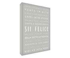 Tableau moderne 91 x 61 cm gris