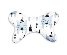 Fun with mum BUT-PIL-BEA-FAC Coussin de nuque Motif papillons Multicolore