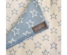 Couverture réversible pour bébé Motif étoiles