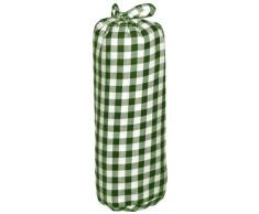 Taftan Drap Housse Gros carreaux vert (60 x 120 cm) - Vert