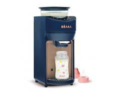 BÉABA, Milkeo, Préparateur Biberon Instantané et Automatique, Dose Et Mélange lEau et la Poudre dun seul geste, Night blue