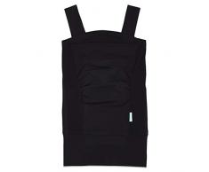 aden + anais - Top à Peau à Peau pour Porter Bébé avec une Poche Intégrée, Inclus un Support de Soutien, Conçu en Coton Doux et Élasthanne, Adapté pour les Nouveaux-nés, Taille XL, Noir