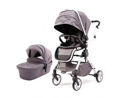 Baby Monsters Poussette mixte Argent