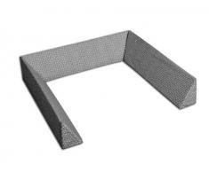 Julius Zöllner 8110112720 Plaza Tour de lit 3 pièces 70 x 15 cm