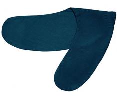 Ideenreich 2463 IDEENREICH Housse de coussin dallaitement Bleu pétrole 190 cm