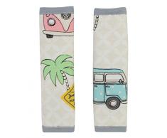 Protecteur de Up-12332 réversible pour chaises de Promenade, Groupe 0 ou Maxicosi et siège de voiture. Peace and Love