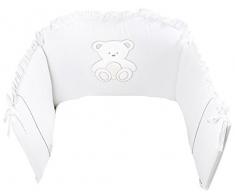Italbaby pare-chocs en peluche, Blanc