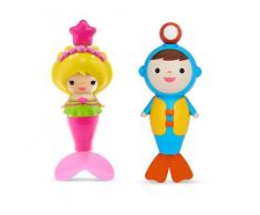 Munchkin Jouet de Bain - Sirène Reine des Plongeons - Modèle Aléatoire